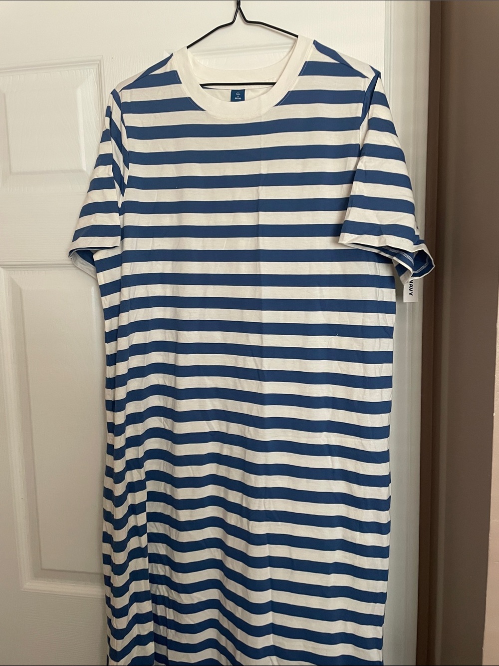 Old Navy Blue and White Striped Women’s Dress